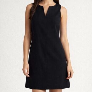 Zara Black V-Neck Mini Dress